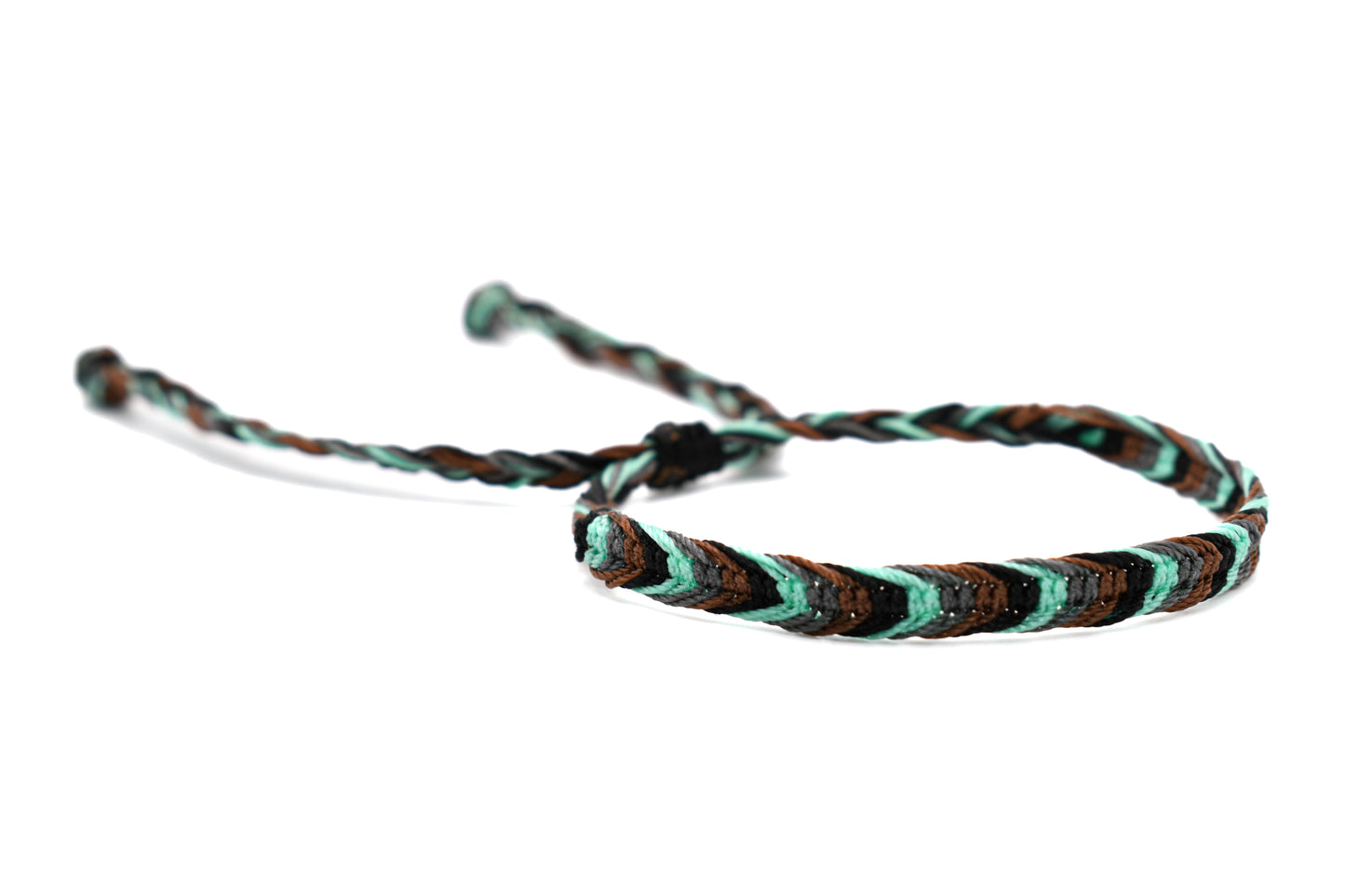 Turquoise Earth Tones Canamo Bracelet | Handmade Jewelry