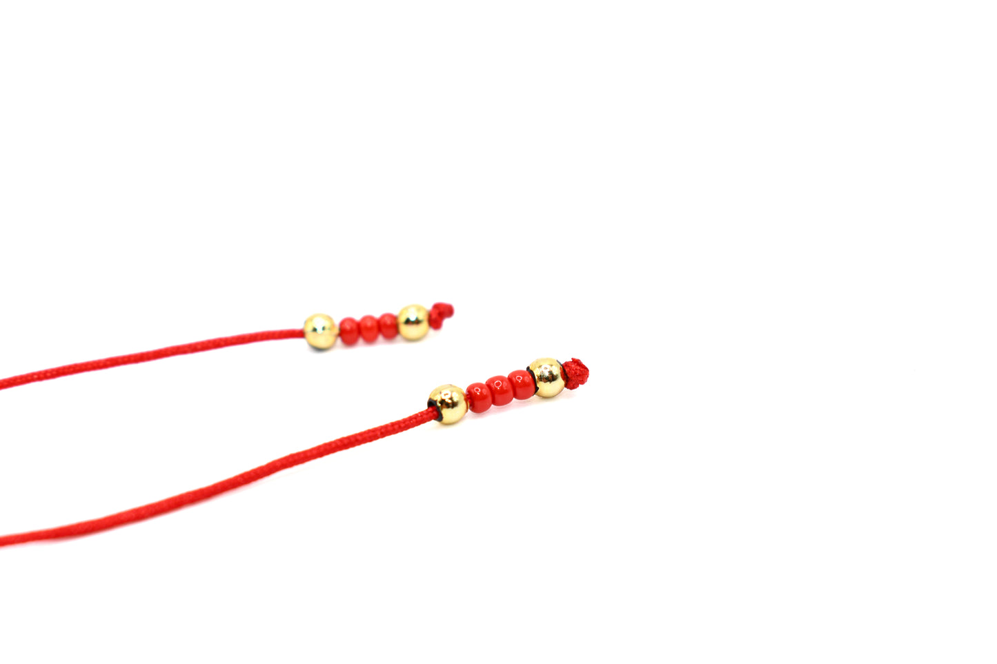 Red Beaded Handmade Bracelet