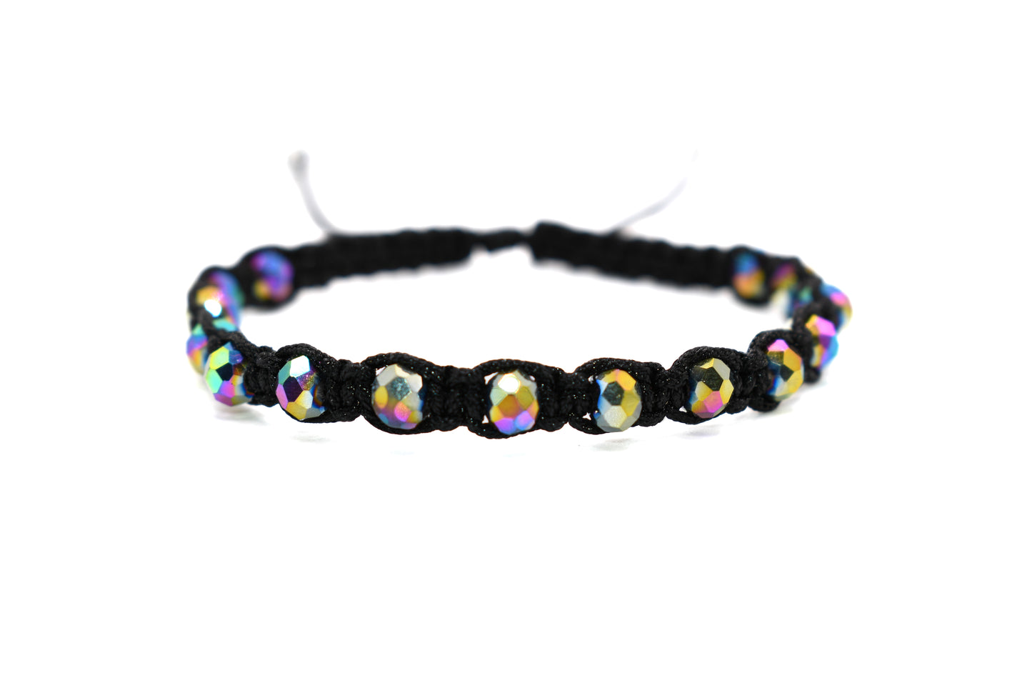 Black Bracelet | Handmade Bracelet | Beaded Bracelet | Stylish Jewelry | Multicolored Bracelet