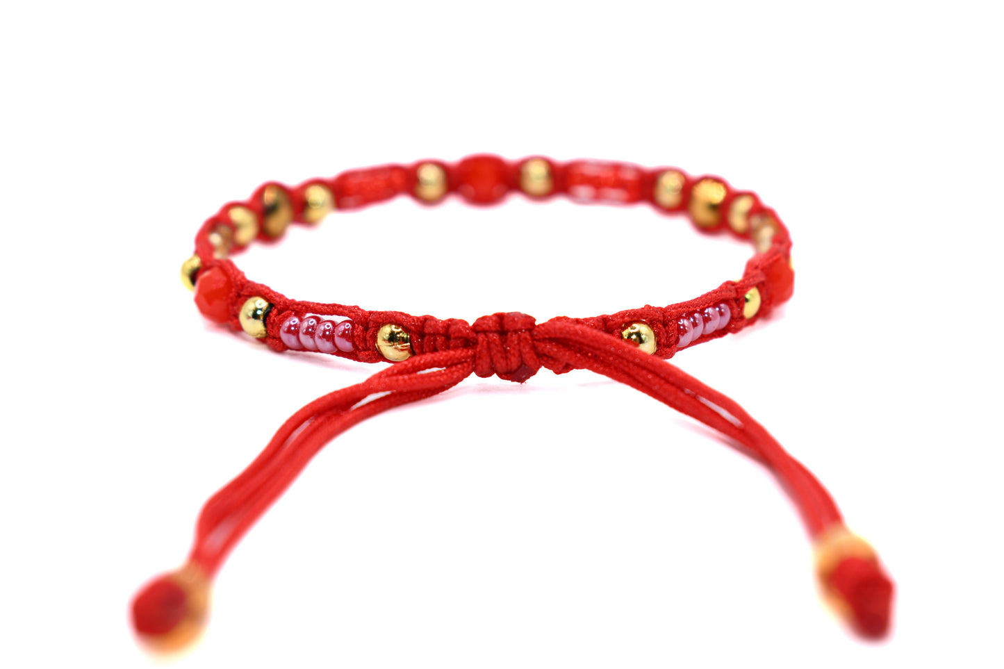 Red Bracelet | Handmade Bracelet | Beaded Bracelet | Stylish Jewelry | Bracelet