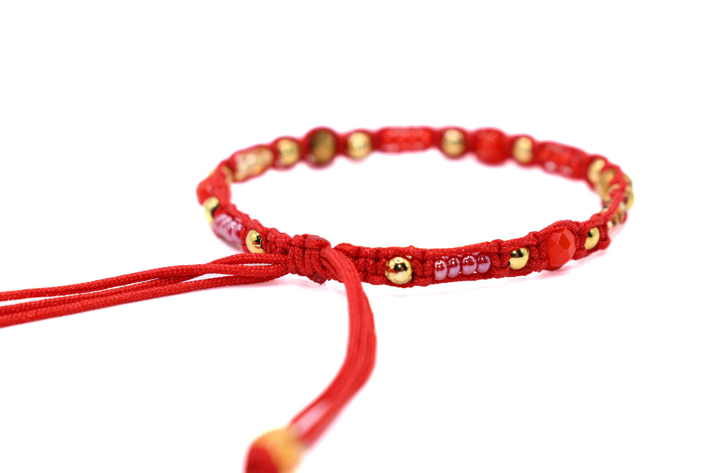 Red Bracelet | Handmade Bracelet | Beaded Bracelet | Stylish Jewelry | Bracelet