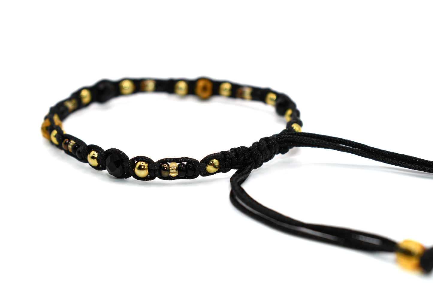 Black Bracelet | Handmade Bracelet | Beaded Bracelet | Stylish Jewelry | Bracelet