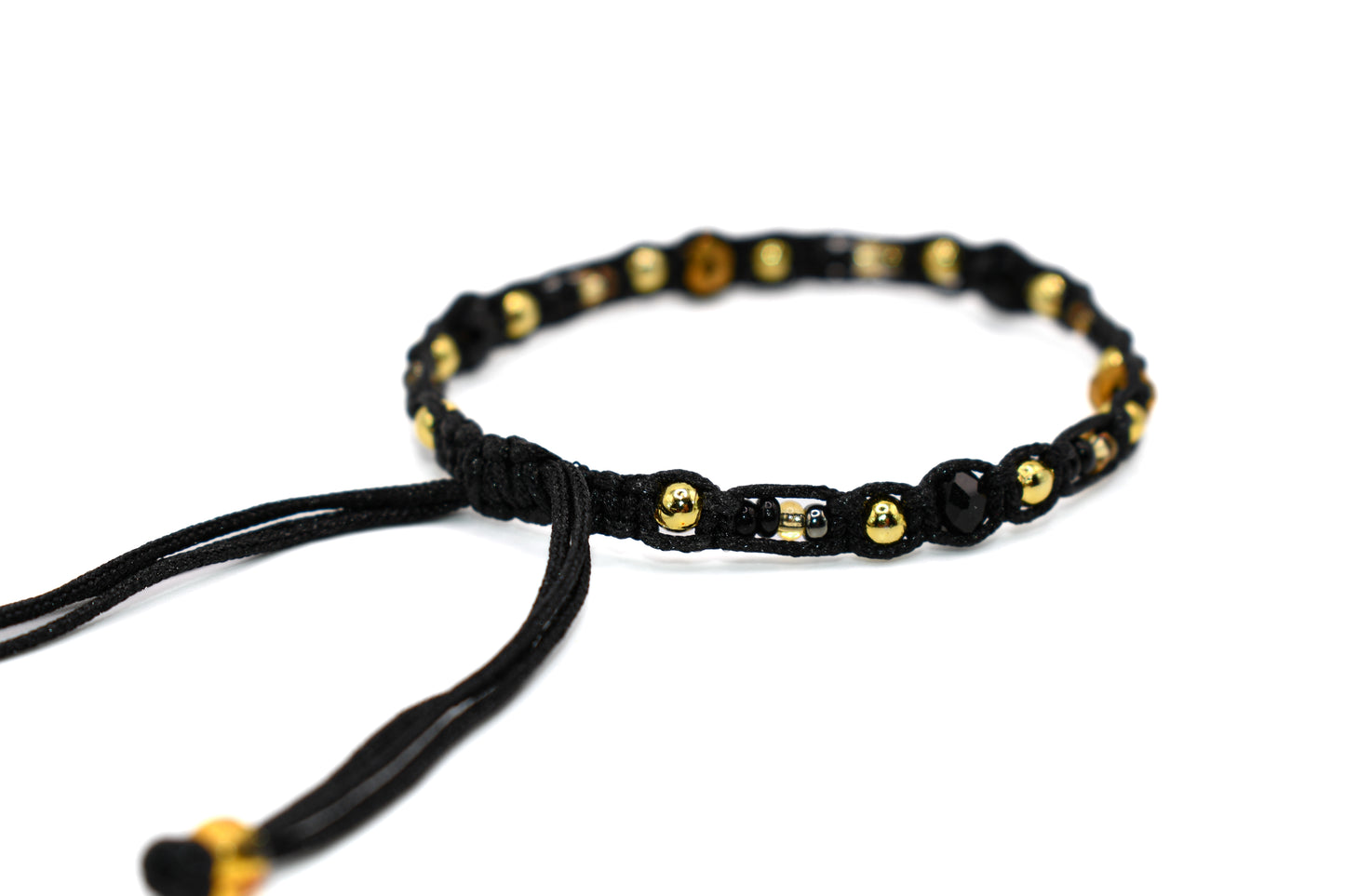 Black Bracelet | Handmade Bracelet | Beaded Bracelet | Stylish Jewelry | Bracelet