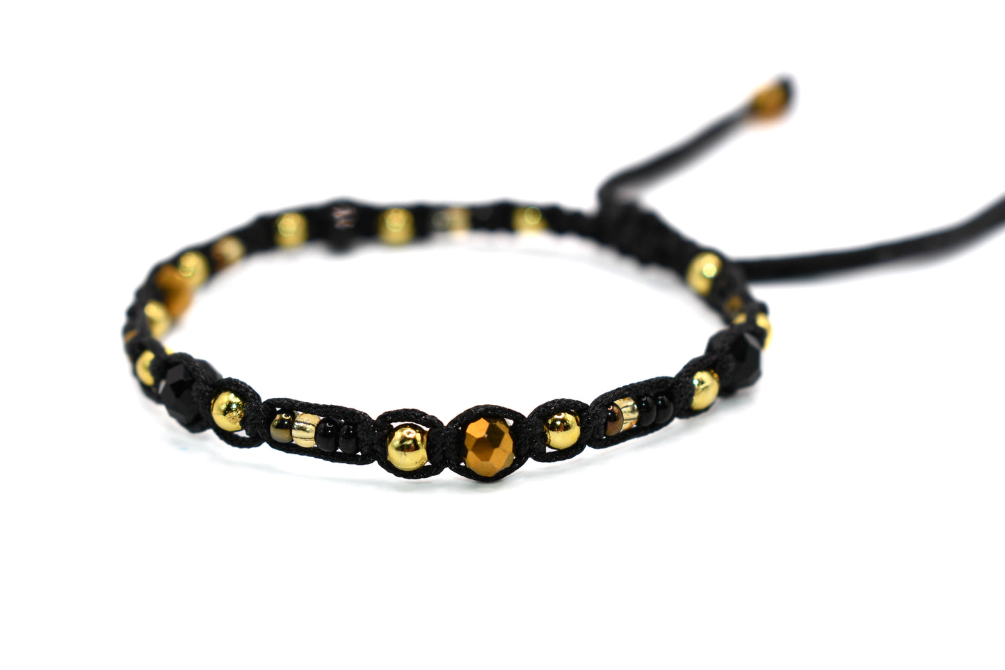 Black Bracelet | Handmade Bracelet | Beaded Bracelet | Stylish Jewelry | Bracelet