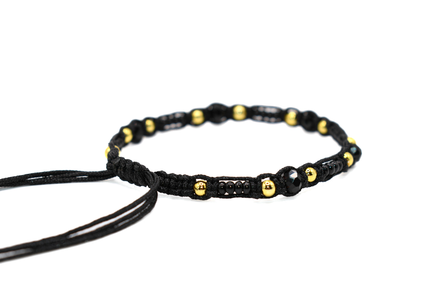 Black Bracelet | Handmade Bracelet | Beaded Bracelet | Stylish Jewelry | Bracelet