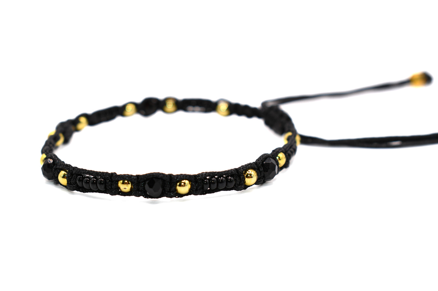 Black Bracelet | Handmade Bracelet | Beaded Bracelet | Stylish Jewelry | Bracelet