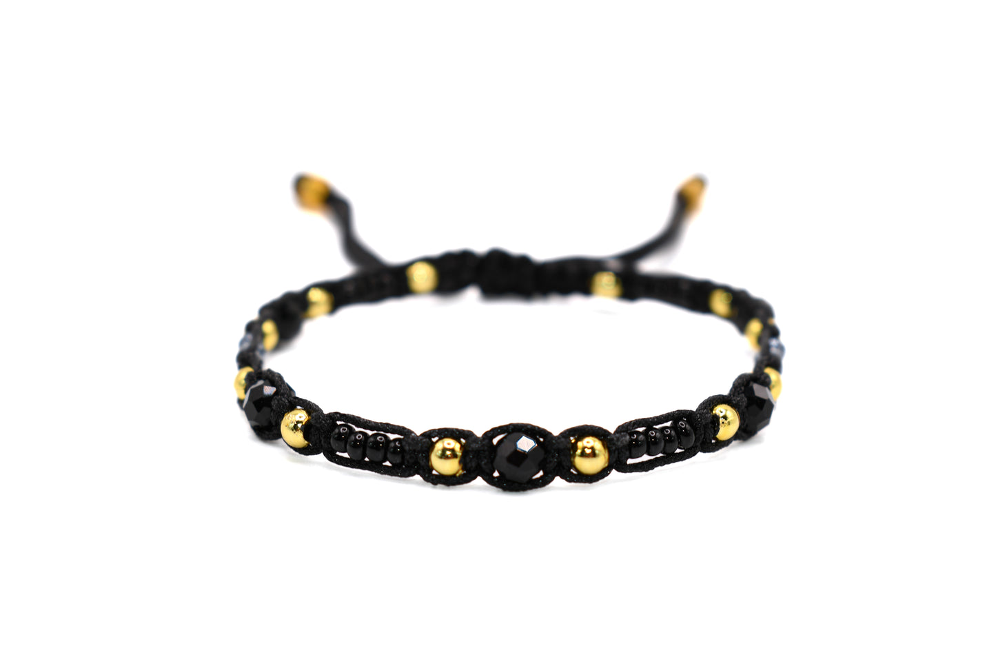 Black Bracelet | Handmade Bracelet | Beaded Bracelet | Stylish Jewelry | Bracelet