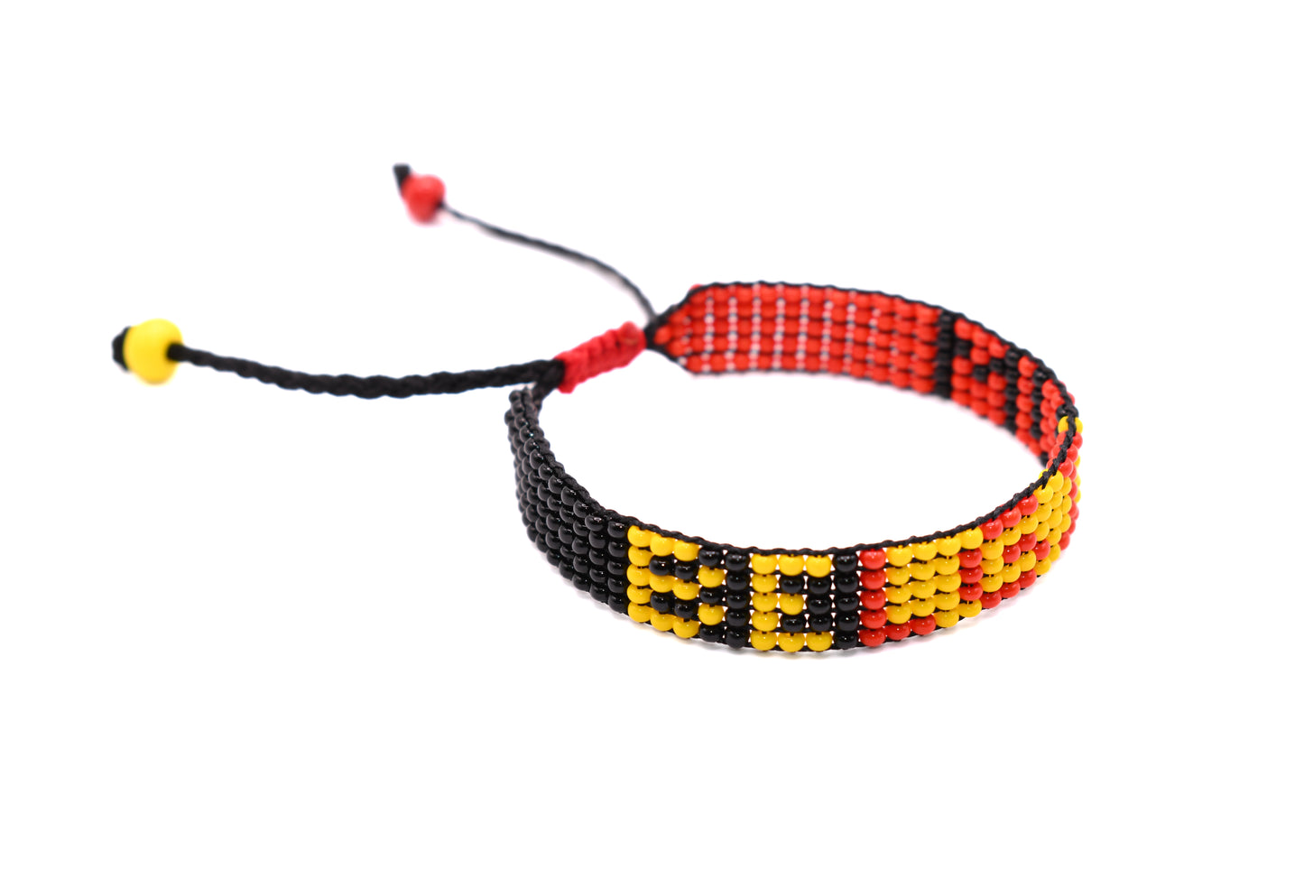 Belgium Flag Bracelet (Adjustable)