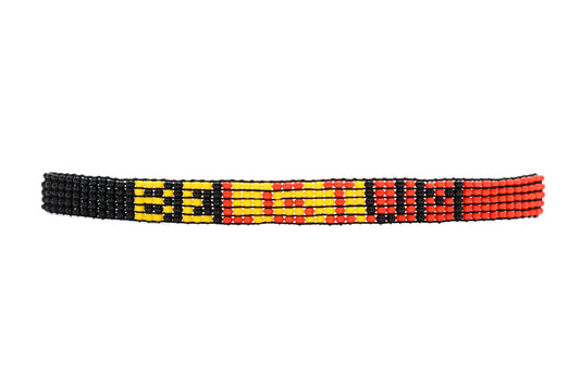 Belgium Flag Bracelet (Adjustable)