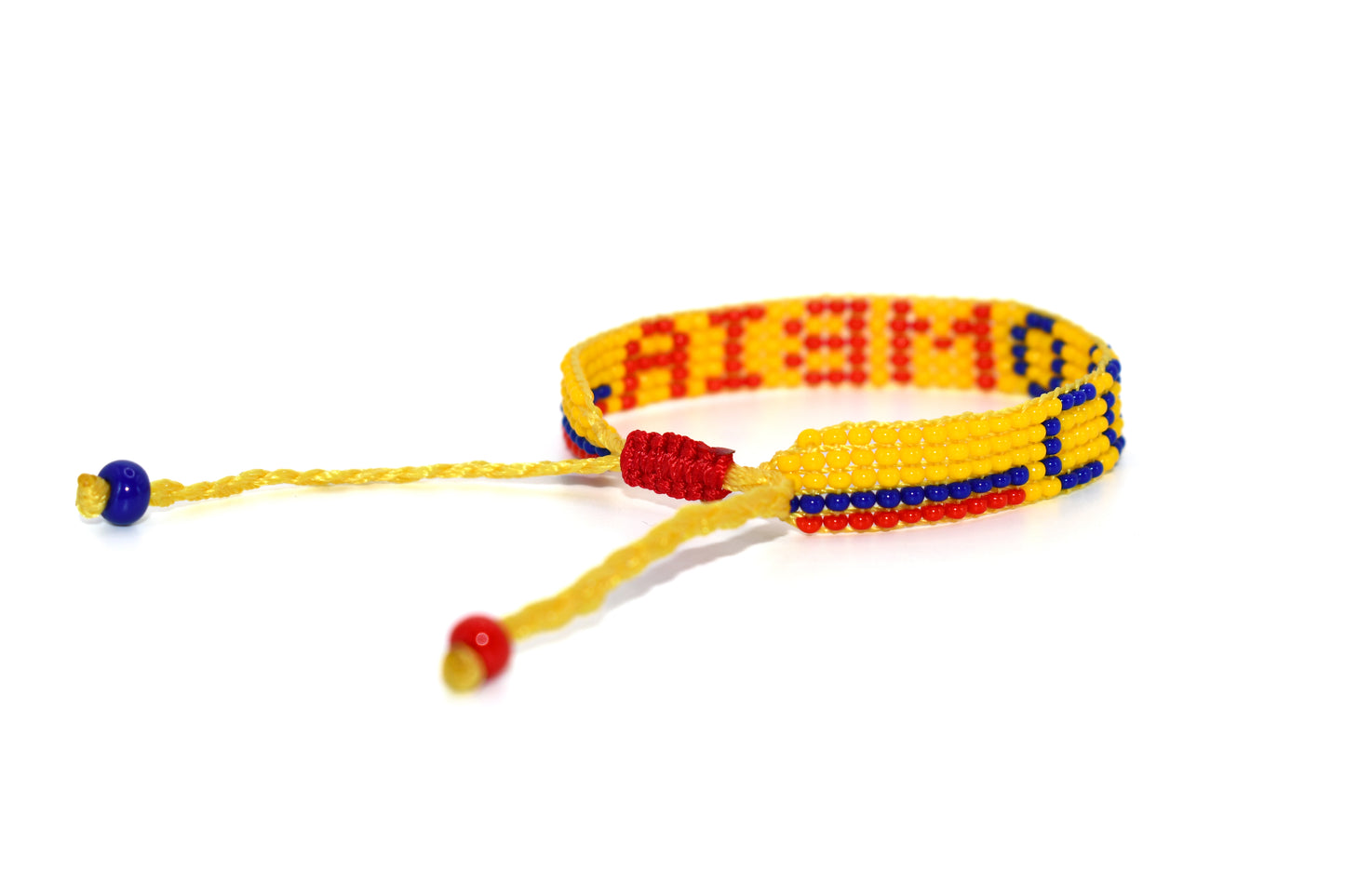 Colombia Flag Bracelet (Adjustable)