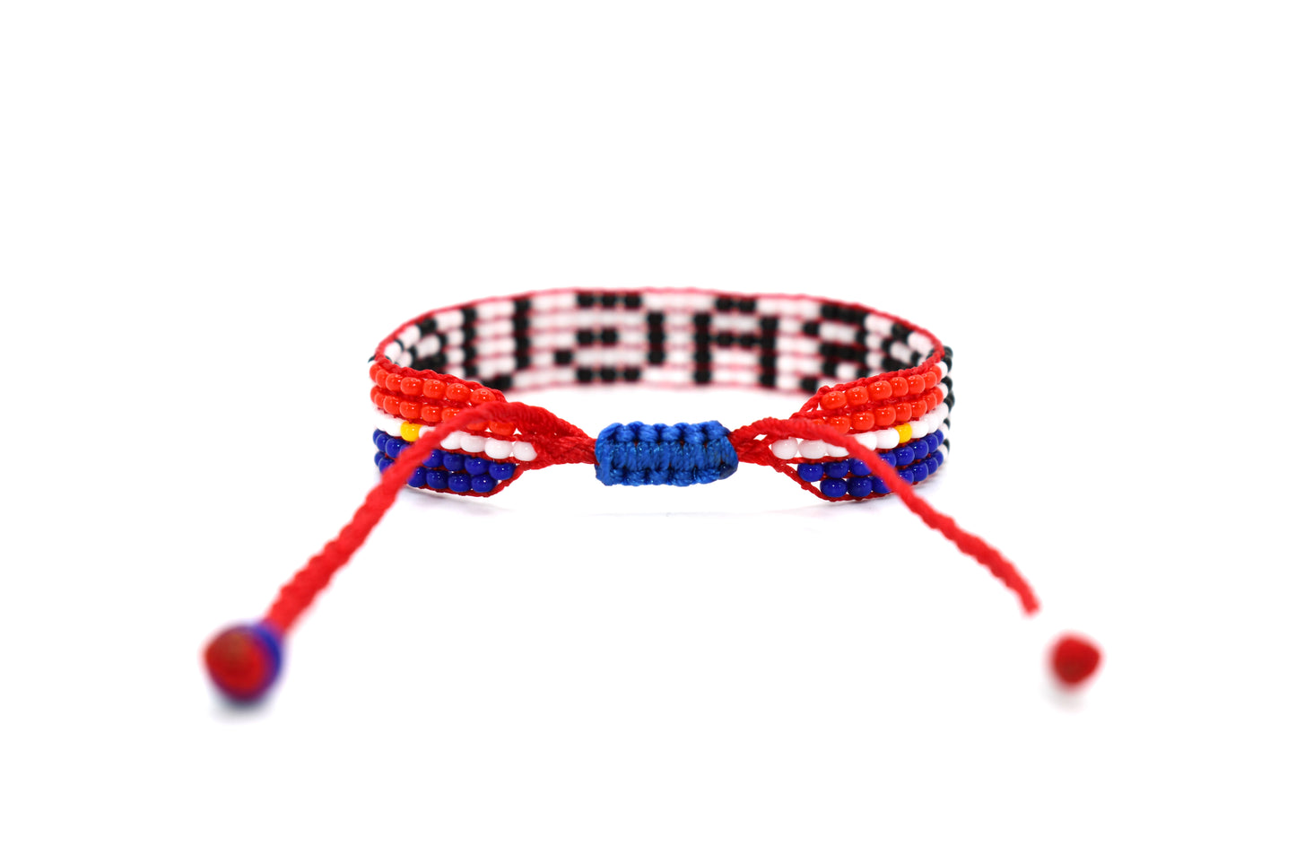 Paraguay Flag Bracelet (Adjustable)