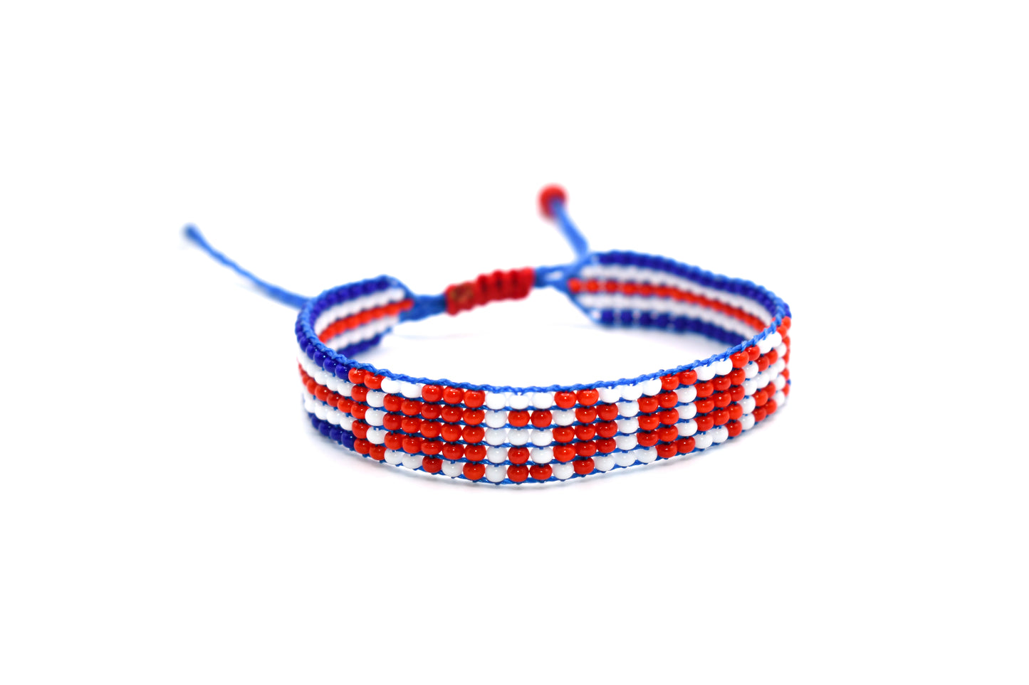 Costa Rica Flag Bracelet (Adjustable)