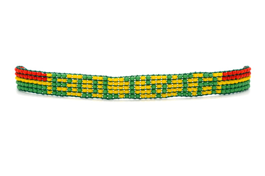 Bolivia Flag Bracelet (Adjustable)