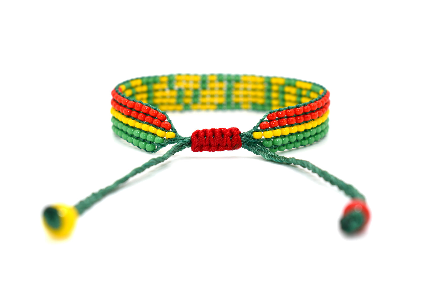 Bolivia Flag Bracelet (Adjustable)