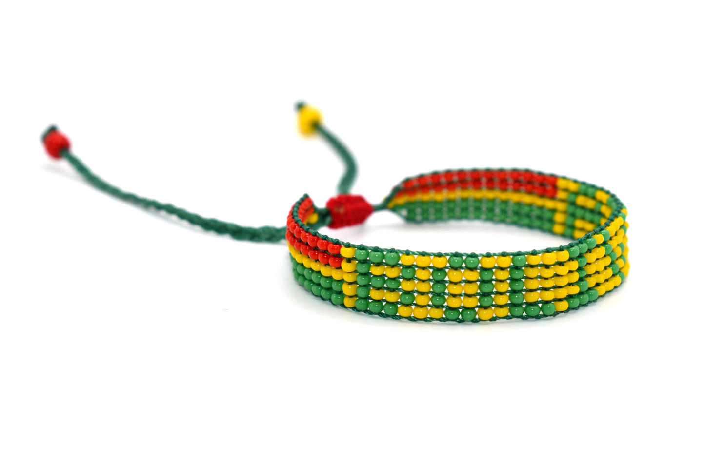 Bolivia Flag Bracelet (Adjustable)