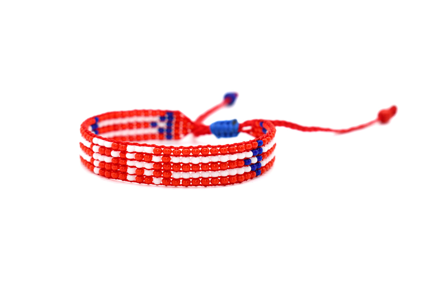 Puerto Rico Flag Bracelet (Adjustable)