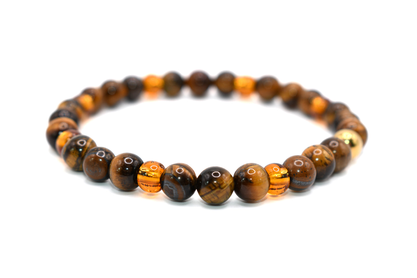 Tiger's Eye Bracelet | Natural Stone Bracelet | Handmade Bracelet | Stylish Bracelet | Healing Energies Bracelet | Elegant Bracelet