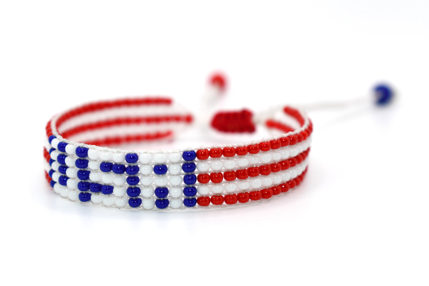 American Bracelet | USA Bracelet | Fourth of July Jewelry | Patriotism Jewerly | Handmade Bracelet | All ages Bracelet | Unisex Bracelets