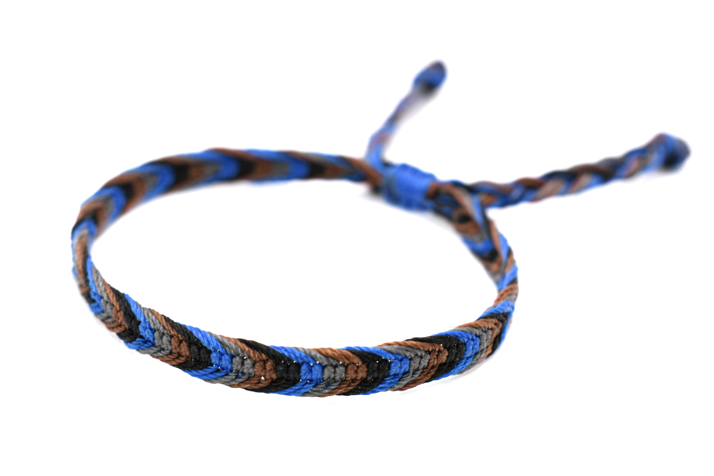 Azure Timber Twilight Canamo Handmade Bracelet | Masculine Earthy Tones Jewelry