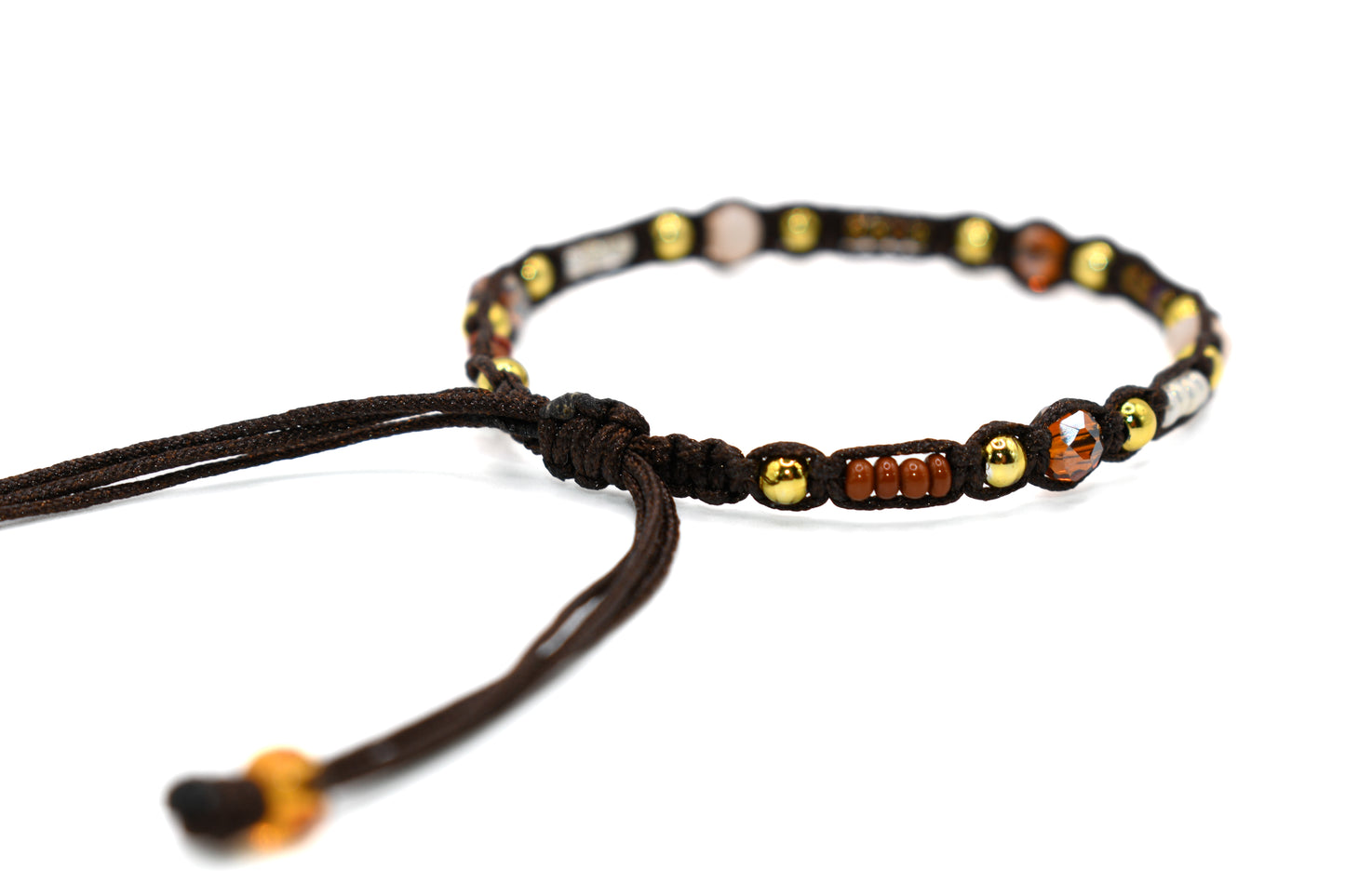 Espresso Brown Bracelet | Handmade Bracelet | Beaded Bracelet | Stylish Jewelry | Bracelet