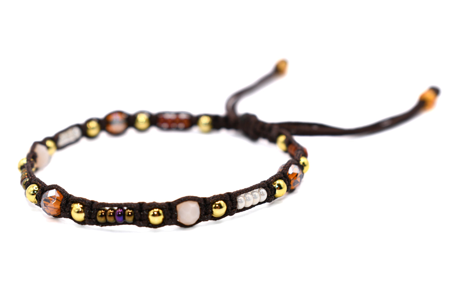 Espresso Brown Bracelet | Handmade Bracelet | Beaded Bracelet | Stylish Jewelry | Bracelet