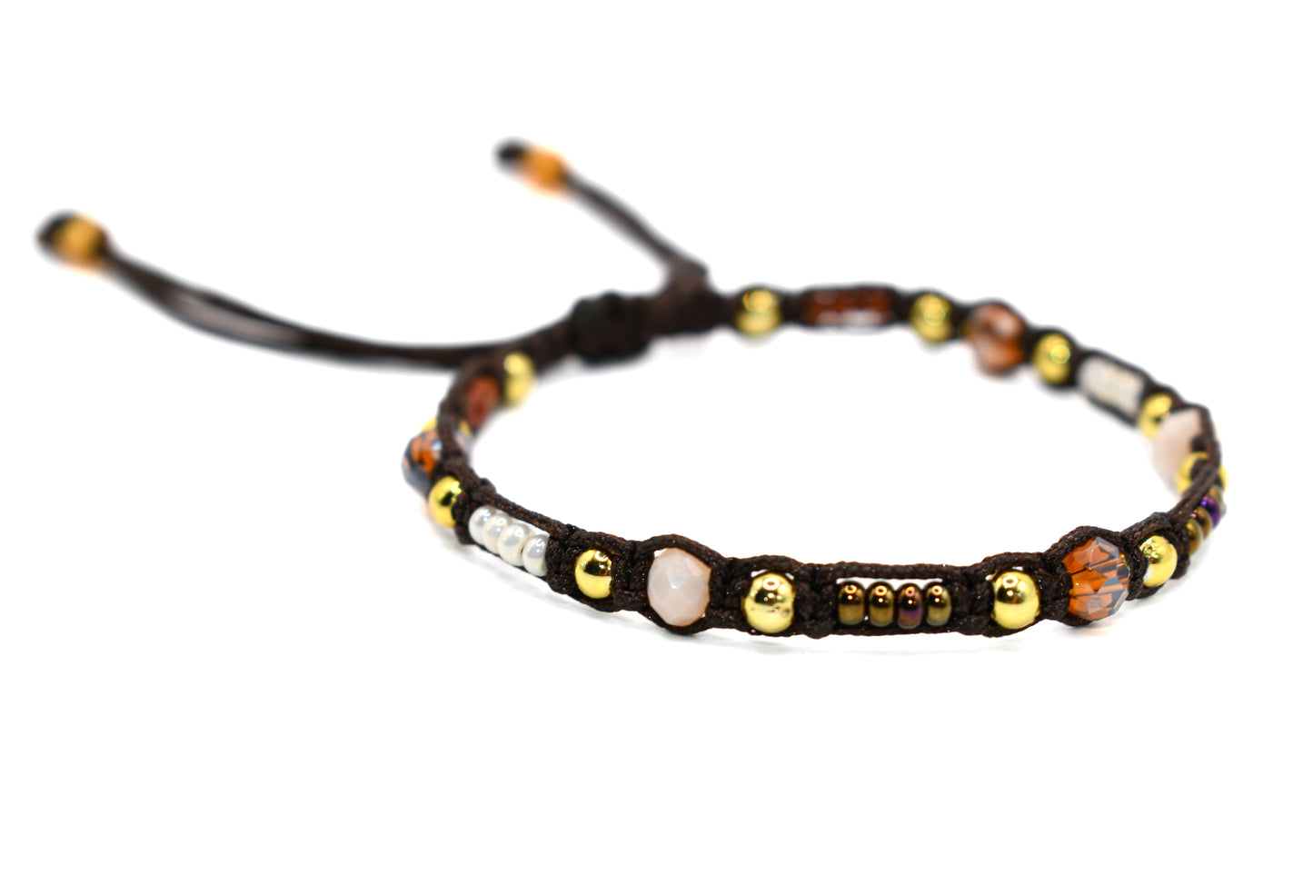 Espresso Brown Bracelet | Handmade Bracelet | Beaded Bracelet | Stylish Jewelry | Bracelet