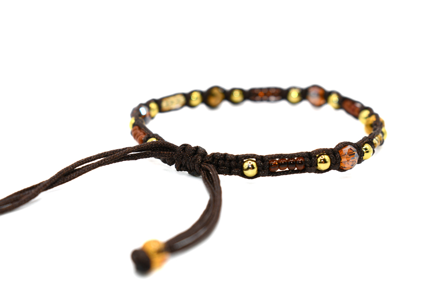 Espresso Brown Bracelet | Handmade Bracelet | Beaded Bracelet | Stylish Jewelry | Bracelet