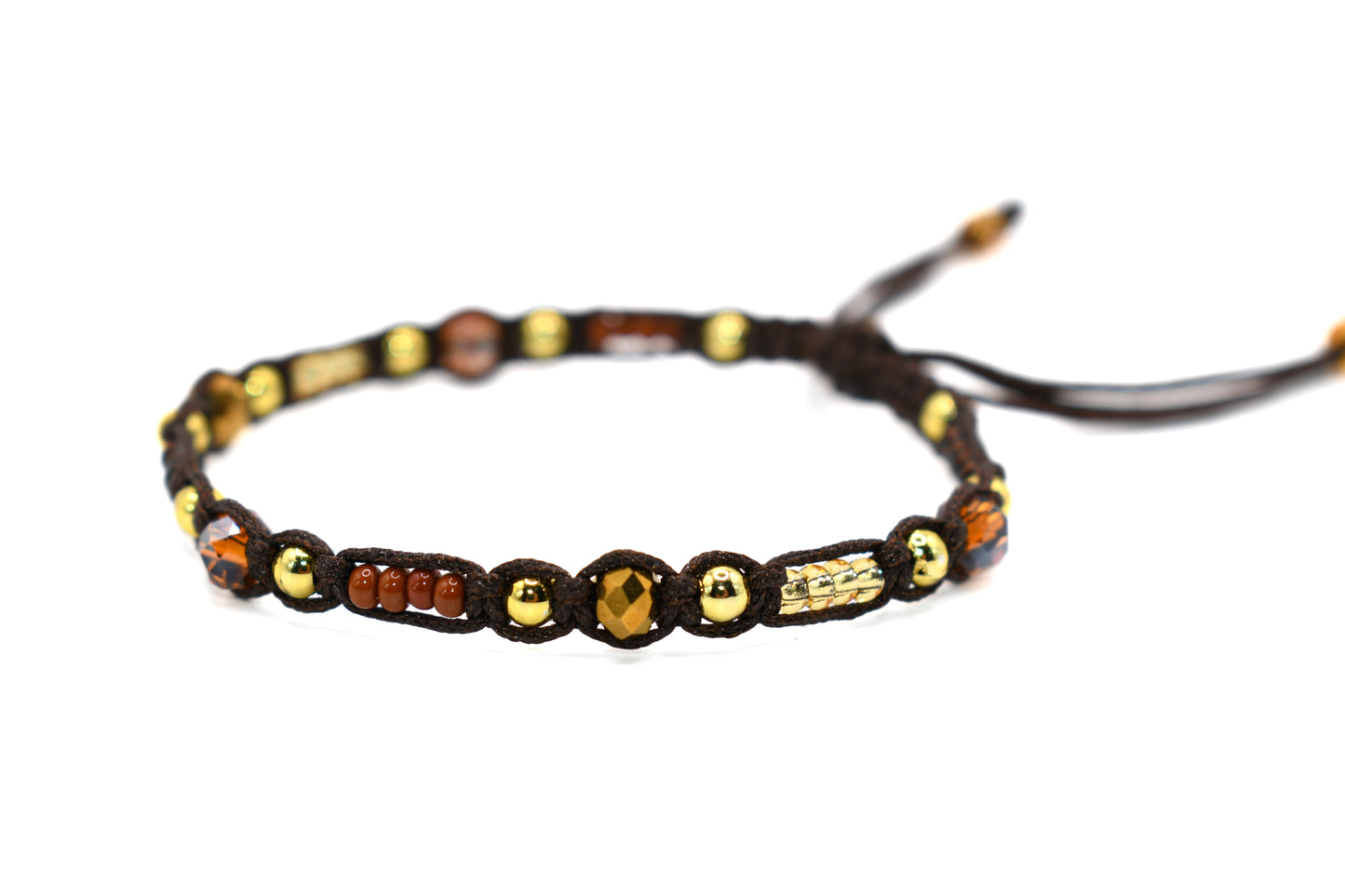 Espresso Brown Bracelet | Handmade Bracelet | Beaded Bracelet | Stylish Jewelry | Bracelet