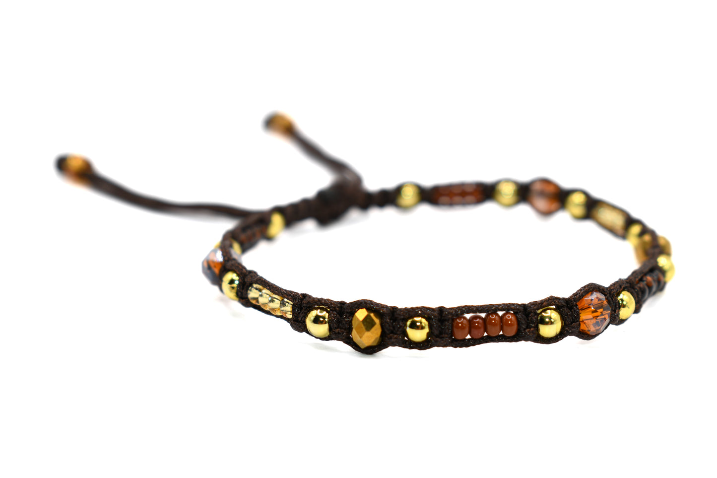 Espresso Brown Bracelet | Handmade Bracelet | Beaded Bracelet | Stylish Jewelry | Bracelet