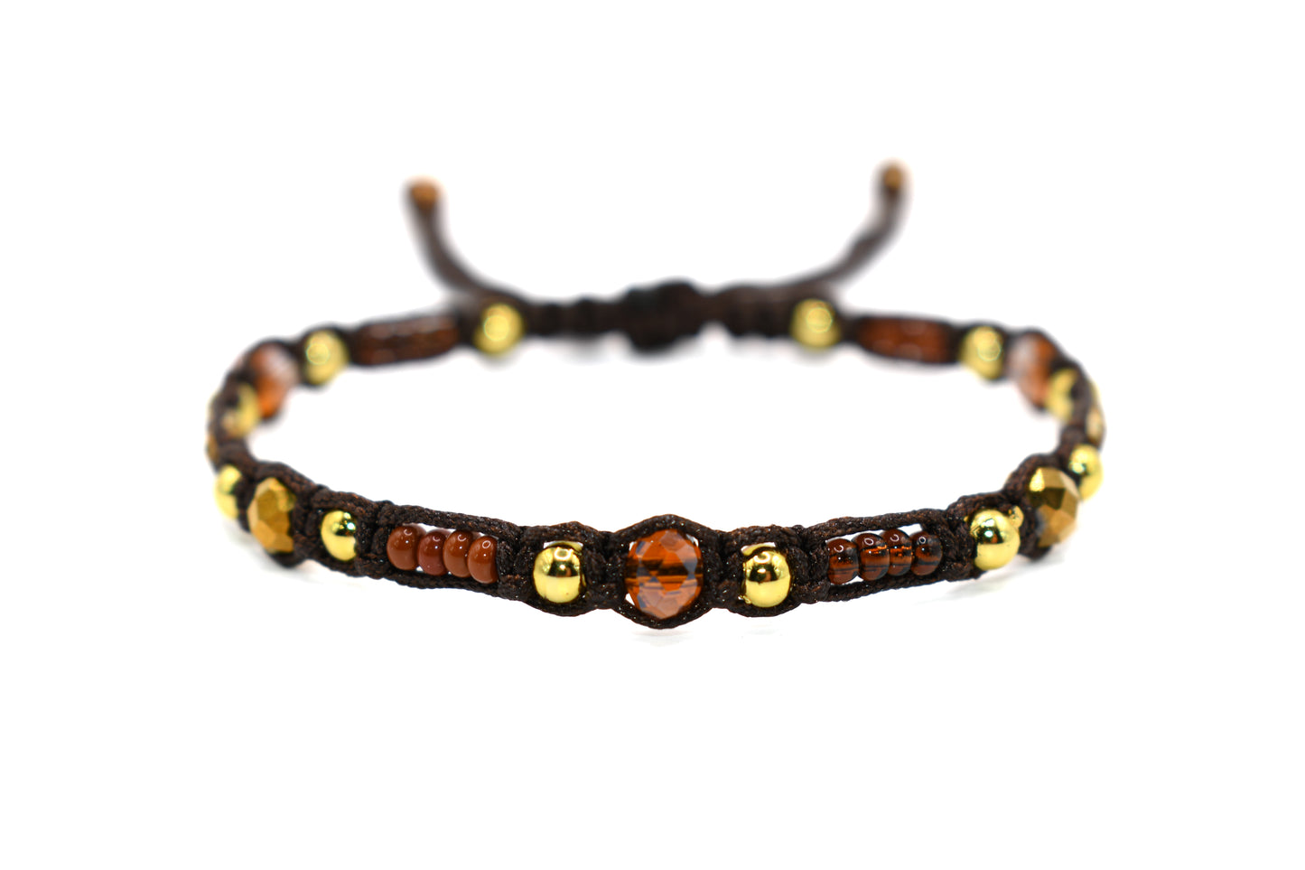 Espresso Brown Bracelet | Handmade Bracelet | Beaded Bracelet | Stylish Jewelry | Bracelet