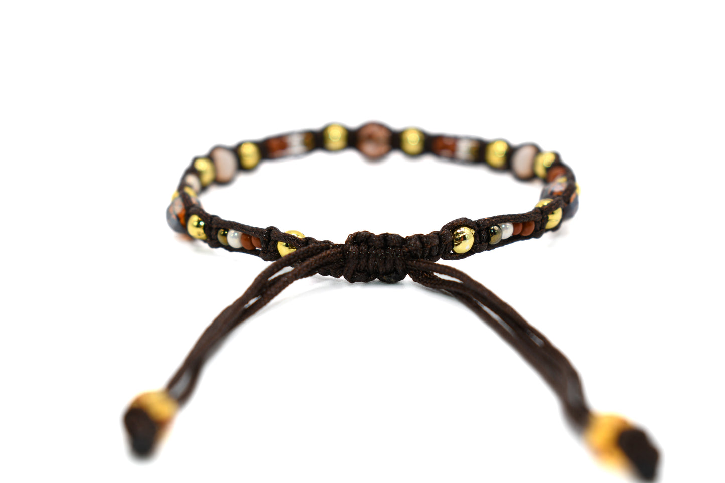 Espresso Brown Bracelet | Handmade Bracelet | Beaded Bracelet | Stylish Jewelry | Bracelet