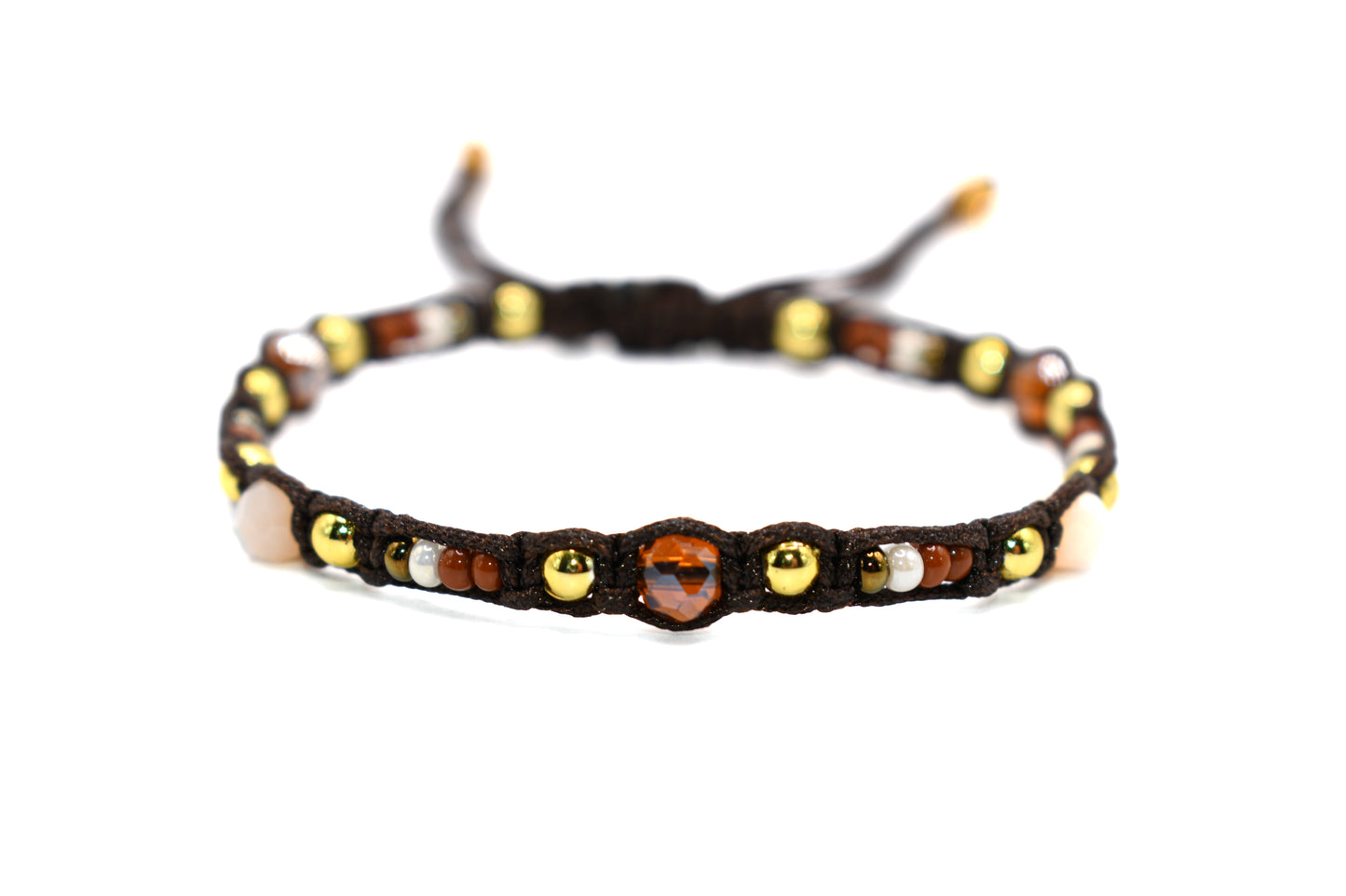 Espresso Brown Bracelet | Handmade Bracelet | Beaded Bracelet | Stylish Jewelry | Bracelet