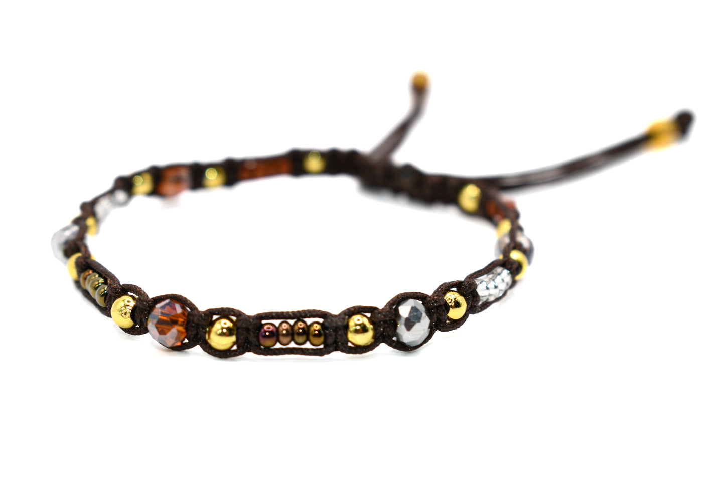 Espresso Brown Bracelet | Handmade Bracelet | Beaded Bracelet | Stylish Jewelry | Bracelet