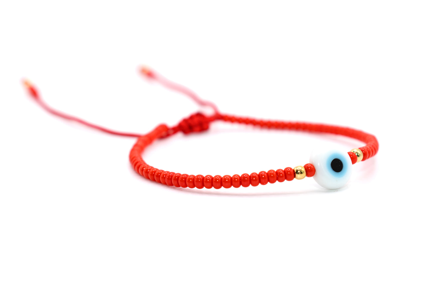 Red Evil Eye Bracelet | Protection Bracelet | Handmade Jewelry