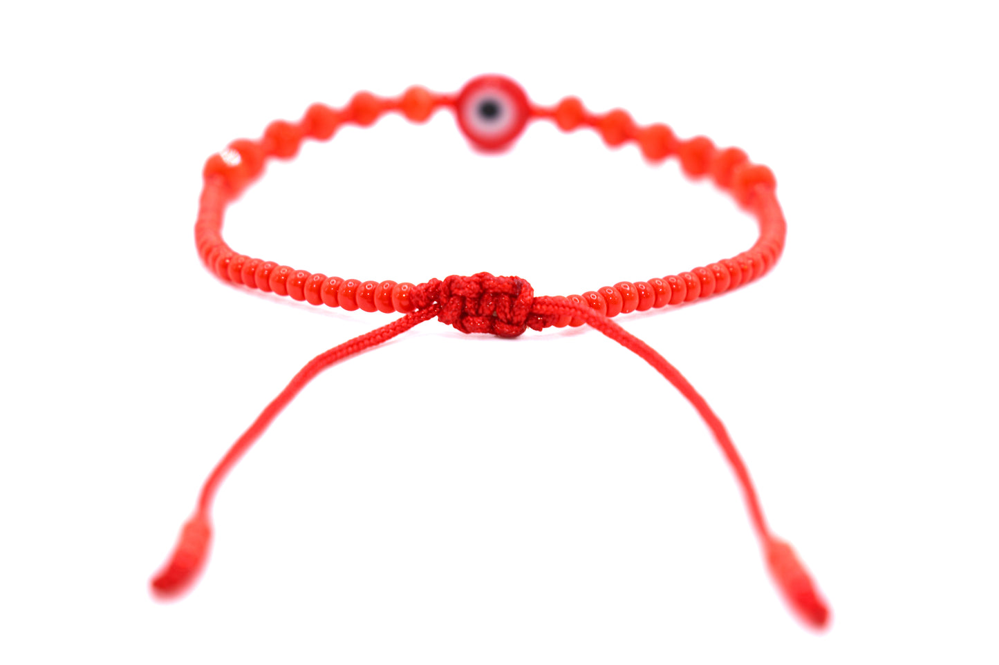 Red Evil Eye Protection Bracelet (Adjustable)