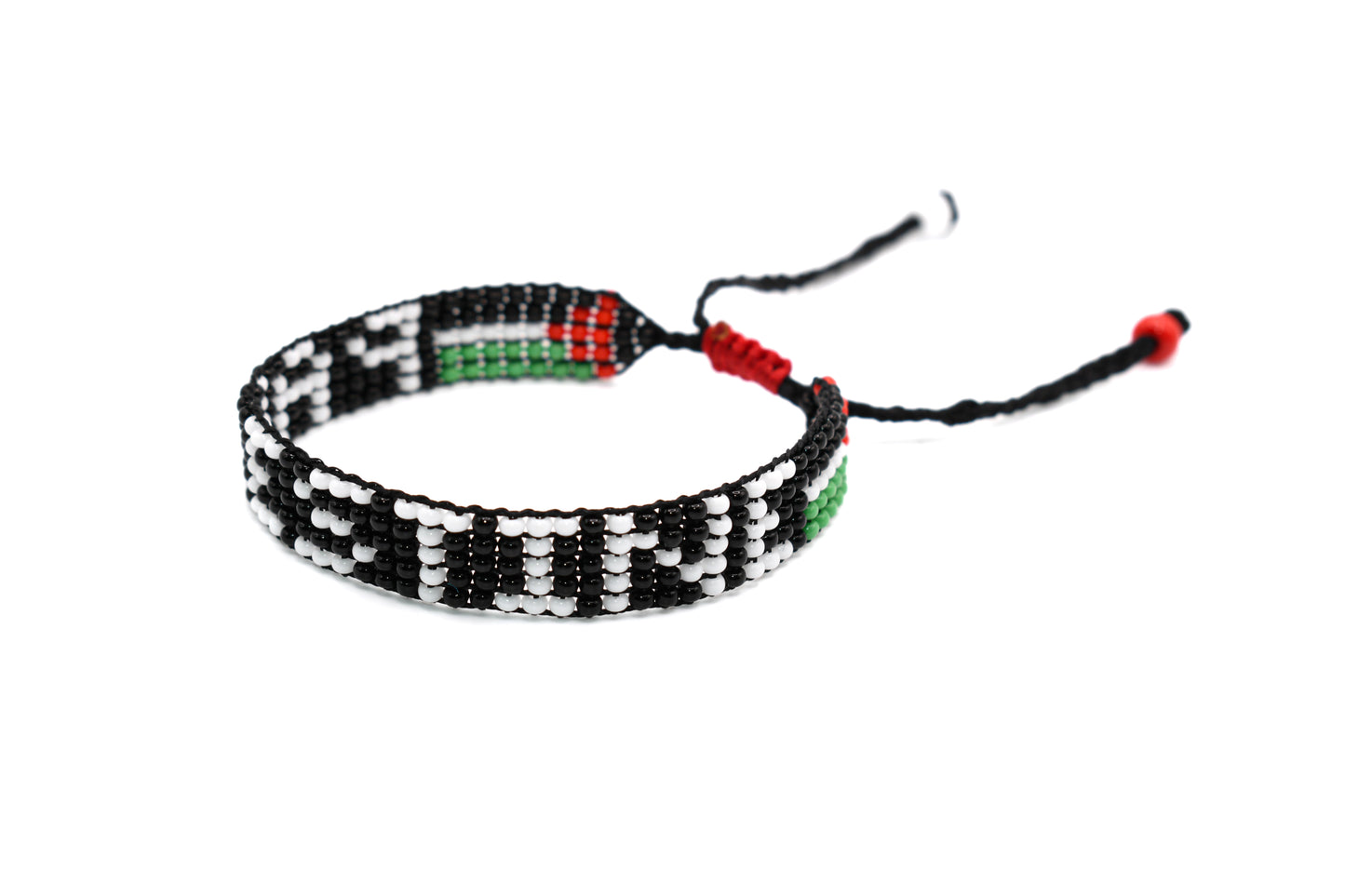 Palestine Flag Bracelet (Adjustable)