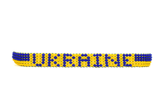 Ukraine Flag Bracelet (Adjustable)