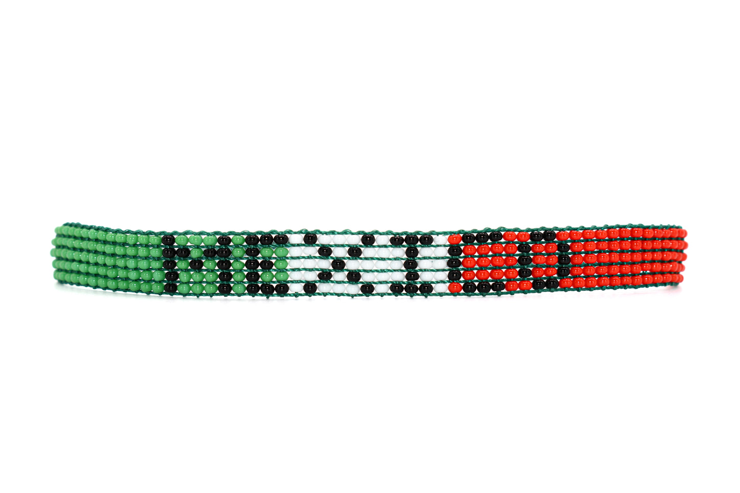 Mexico Flag Bracelet (Adjustable)