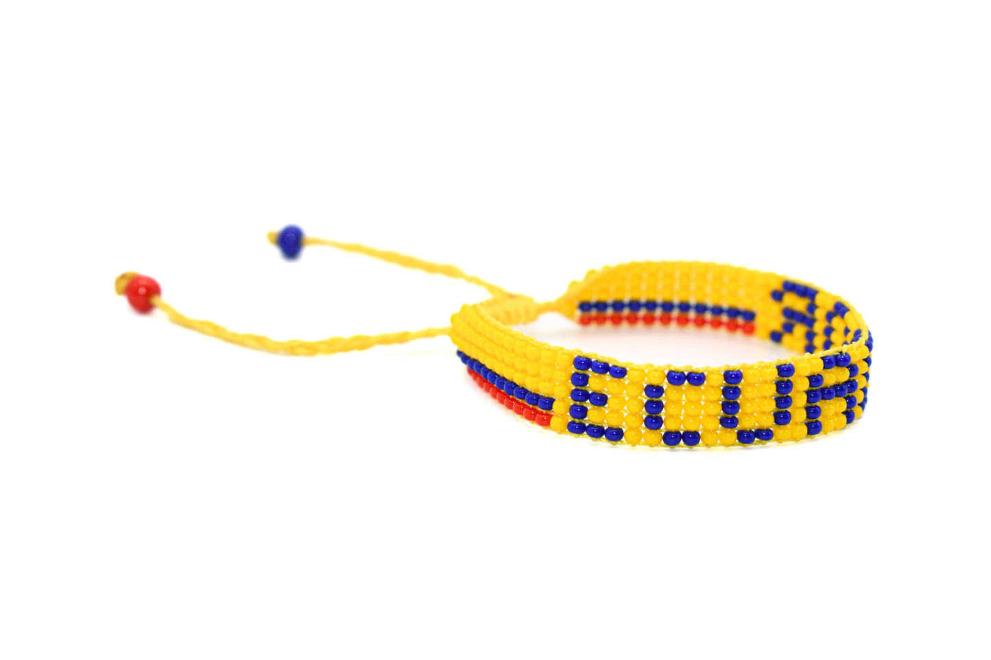 Ecuador Flag Bracelet (Adjustable)