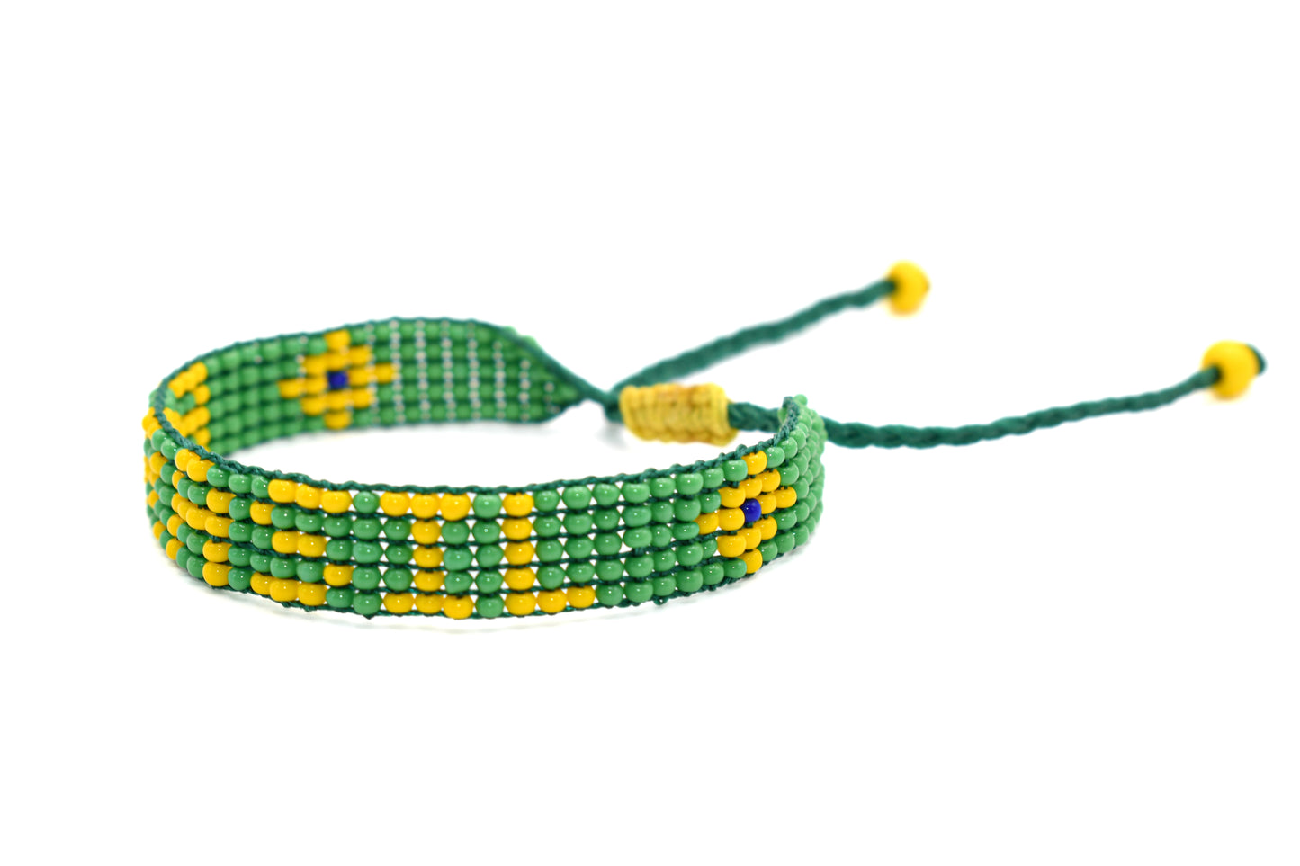 Brasil Flag Bracelet (Adjustable)