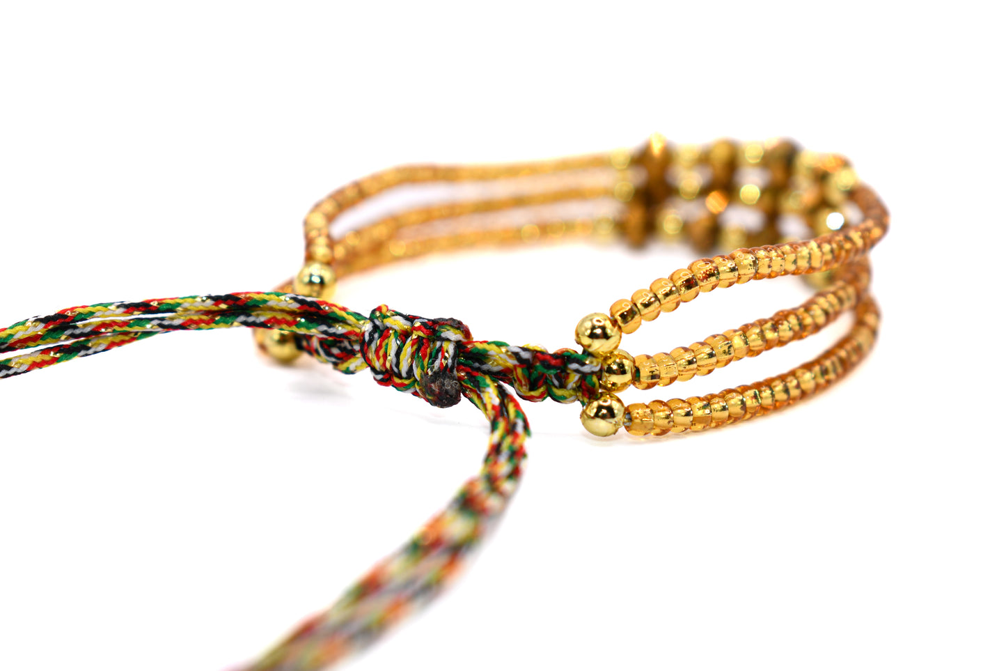 Golden Bracelet (Adjustable) Trio